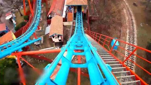 过山车第一视角的视频,过山车第一视角带你领略速度与激情