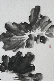 写意荷花画法视频,写意画风中的清新雅韵