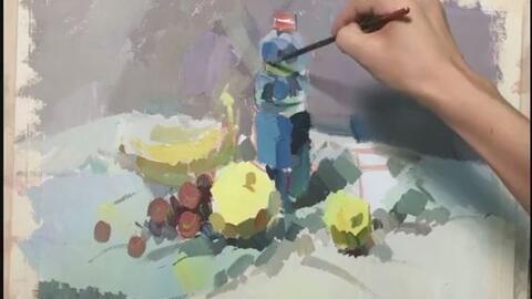 水粉画教程视频,轻松掌握水彩技法全解析