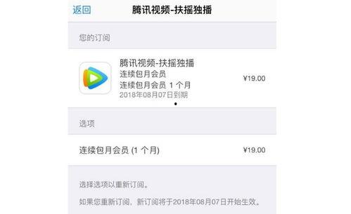 腾讯视频自动续费怎么关闭,操作指南