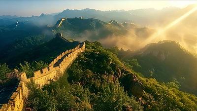 长城 视频,千年古韵与现代奇迹的交融