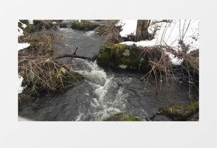 河流视频,视频中的自然画卷